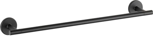 Delta 75918 Trinsic 18 Wall Mounted Towel Bar, Matte Black