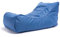 Ecopuf - Master Polyester Pouf Sessel Outdoor Chaise Longue - Sitzsack mit Staufach und Griff - Robuster Stoffsack - Entspannungssessel - Wohnungseinrichtung - 115x65x60cm, Elfenbein Nc21