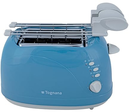 Tognana Iridea, Tostapane con Pinza, plastica - acciaio inox, Carta da Zucchero