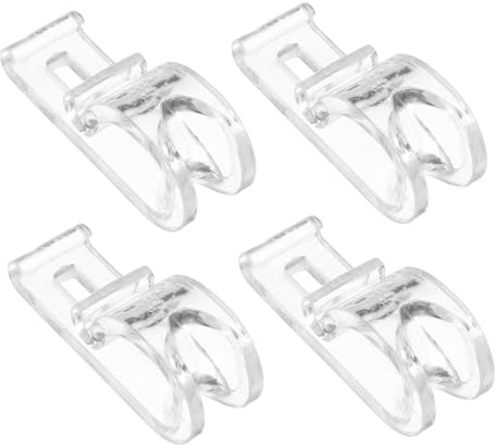 FIXOSHEE 1set Curtain Hook for Roller Blinds Decorative Clips for Chain Cord Blinds Secure Wall Mounting Fastening for Home Drapery