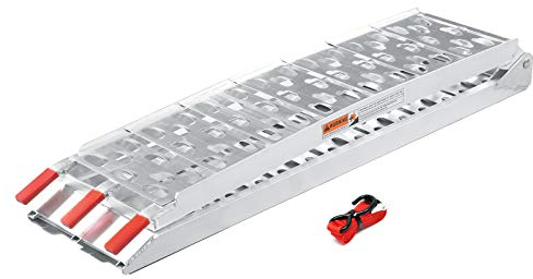 Rampa di carico 223cm 340kg ripiegabile in alluminio per moto e quad Rampa carico moto