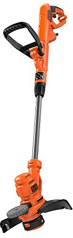 BLACK+DECKER Electric Strimmer with Automatic Single Line Feed, 55W, 240V, Cutting Width 30cm,BESTA530-GB