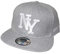 Premium Headwear Neues Modell New York Snapback Cap (grau weiß)