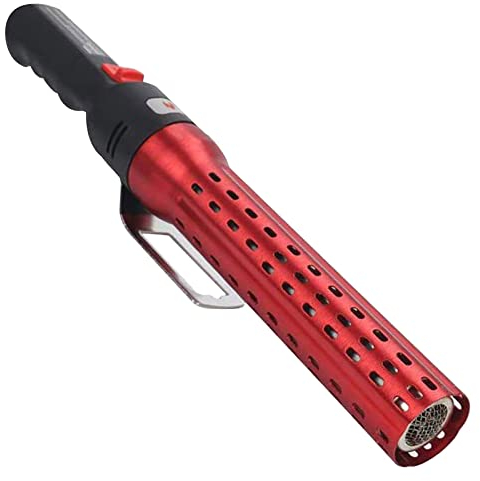 Allume Charbon Électrique Allume Feu Barbecue pour Commercial Accueil, Jusqu'à 650°C, Méthode de Chauffage Physique, Multifonction Allume Feu pour Cheminée Fête Du Feu de Joie(Color:Red)