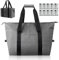 Picknicktasche Kühltasche Gross Einkaufstasche Faltbar, Thermotasche Kühltasche 20l Fahrrad Faltbare Tasche zum Einkaufen Isoliertasche Coolerbag Kühltaschen für Unterwegs Picknick Strand