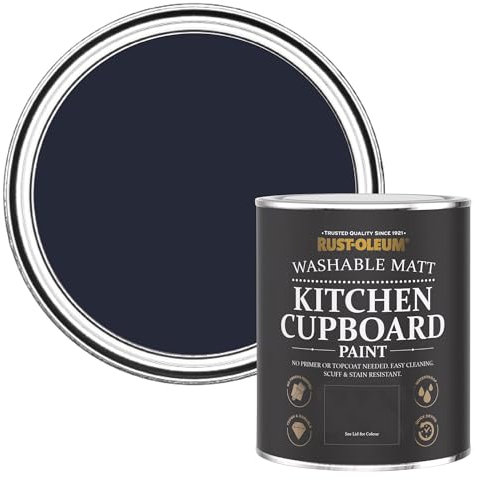 Rust-Oleum Blue Kitchen Cupboard Paint in Matt Finish - Odyssey 750ml