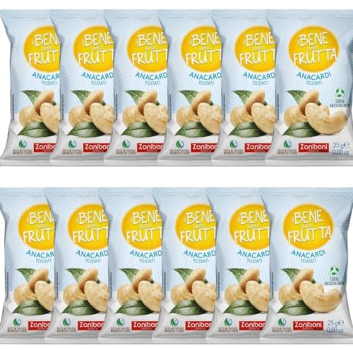 Il Bene Della Frutta Movimento Mix | Vitalità Mix | Energia Mix |12 Bustine da 30g | (12 Bustine, Anacardi Tostati)