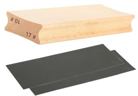 Blocco abrasivo per chitarra, blocco di levigatura radio, blocco di levigatura radio - Blocco di livellamento tastiera per chitarra in legno, blocco di levigatura radio per chitarra Strumento di