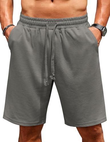COOFANDY Short Homme Pantalons de Sport Taille Elastique Bermuda Jogging Homme Cuissard Running Short Trail