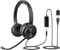 INOVU Hello PRO - Cuffie con Microfono per PC - Microfono con cancellazione Rumore - 3,5 mm e Adattatore USB - Controllo Volume - per videoconferenze, telelavoro, Teams, Zoom
