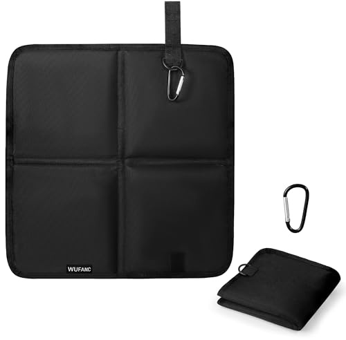 WUFANC Sitzkissen Outdoor Faltbar, 37×35cm Thermo Sitzkissen Faltbar