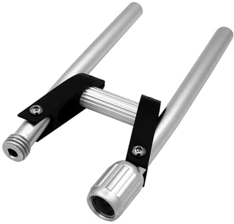 Teron Vikbart styre universell spartillbehör bredd 580 mm justerbar cykelstyre mountainbike för cyklar