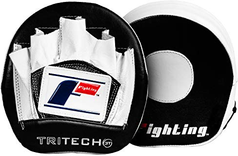 Fighting Sports Tri-Tech® Elite Punch Mitts, Black/White