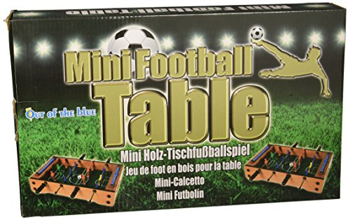 Holz-Tischfußballspiel, Kicker, ca. 33 x 21 cm, im Geschenkkarton