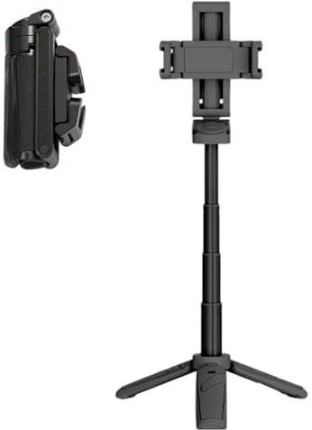 Smartphone stativ, telefon stativ & selfie stick | 360° justerbara lätta mobilstativ - Stativ Stativ Smartphone Stativ för fotografering och video