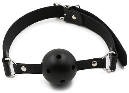 QILJIA Soft Ball Full Mesh Mouth Plug