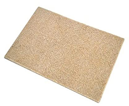 Merriway BH05280 Self Adhesive Floor Furniture Protection Felt Pad 150mm x 100mm x 4mm Thick