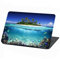 Film Universel pour Ordinateur Portable Design Cover: Plage Vacances Paradis Housse de Protection Autocollant en Vinyle Skin Sticker adhésif (17″, LP19 Paradis des îles)