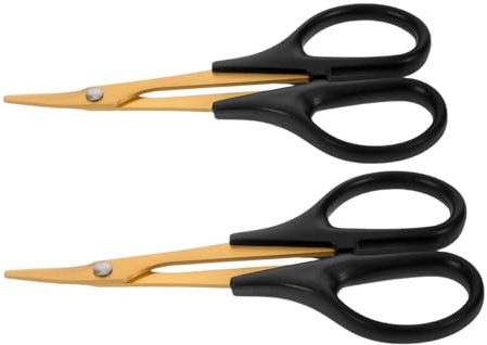 WEKAMOS 2 Piezas Tijeras para Recortar Carrocería RC Herramientas de Reparación para Coches Aviones y Camiones Tijeras de Precisión para Modelismo y Bricolaje
