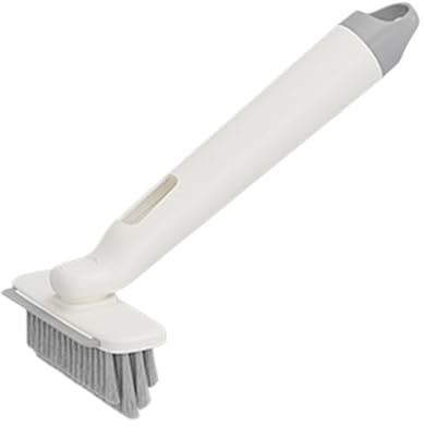 Fogborste, hårda borst, roterbar, ergonomisk, hushåll rengöringsborste, för dusch toalett banor golv