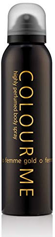 COLOUR ME Gold Femme Parfum - Spray Corporel de Luxe 150 ml Longue Durée par Milton-Lloyd