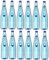 12 Flaschen blaue Christinen Spritzig Natürliches Mineralwasser mit viel Kohlensäure a 750ml in Glas inc. 1,50€ Mehrweg Flasche