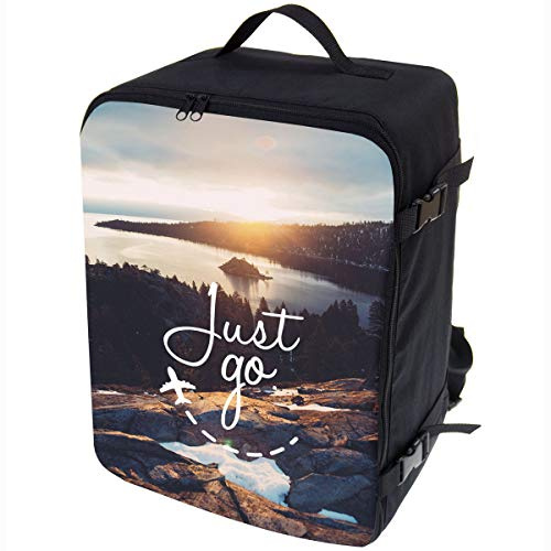 Bagaglio a mano per Ryanair Multifunzione Zaino da Viaggio Bagaglio Borsa per Aereo cabina da viaggio Ideale per i voli Dimensioni 40x25x20cm Vai e basta [102]