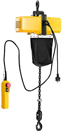 Steinberg Systems SBS-ECH-500/3 Electric Chain Hoist 500 kg 3 m Chain Block Chain Pulley Block Electric Chain Hoist (Chain Diameter 6.3 mm, Steel, Copper)