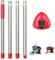 H2PrO Spin Mop Handle with Base Compatible with Viledar RinseClean Mops Head Refills - Adjustable 30 to 58inch Stainless SteelBroom Stick for Easy Cleaning - Not Fits Viledar 1Tank