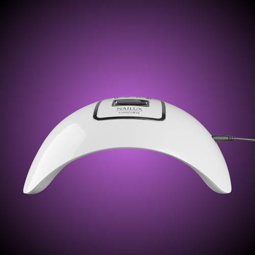 NAILUX Lichtgerät LumiCurve – LED Lichtaushärtungsgerät mit 21 LEDs, Smart Sensor & Low Heat Modus – Kompakt & benutzerfreundlich