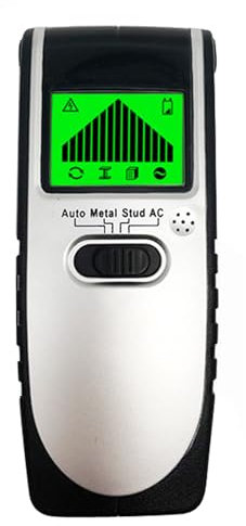 4-in-1 Wall Scanner & Stud Finder, Multifunktionaler Wanddetektor, Leitungssucher Ortungsgerät Wand Scanner Detektor, Multifunktionaler Bolzendetektor mit LCD-Anzeige für Metall, Kabel, Holz
