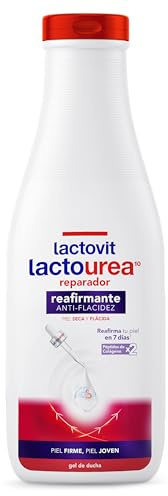 Lactovit - Gel de Baño Reafirmante Lactourea para Piel Seca, Acción Antiflacidez con Colágeno y Mejora de la Firmeza en 7 Días – 550 ml