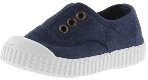 victoria Sneaker Unisex 1915 Tela Tinta Drec & Elastico Centrale & Punta Rinforzata 106627 per Bambini Marino 23