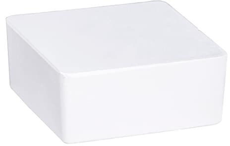 WENKO Déshumidificateur d'intérieur Cube - recharge de 500 g, Chlorure de calcium, 10 x 5 x 10 cm, Blanc