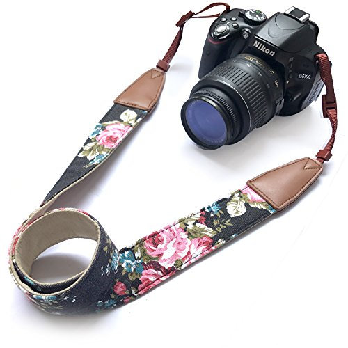 Alled Camera Strap, Removable Shoulder Neck Strap Quick Release Shoulder Strap for All DSLR Cameras Canon Nikon Sony Lumix Olympus Pentax Kodak Vintage Camera Strap