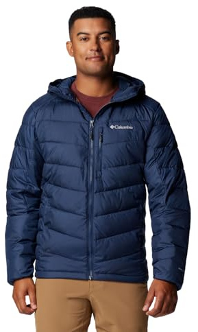 Columbia Men's Labyrinth Loop II Hooded Jacket, Collegiate Navy, XX-Large