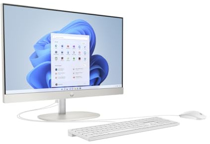 HP All-in-One PC 27-cr0109ng [68,5cm (27) FHD-Display, Intel i3-N300, 8GB RAM, 512GB SSD, Intel UHD-Grafik, DOS]