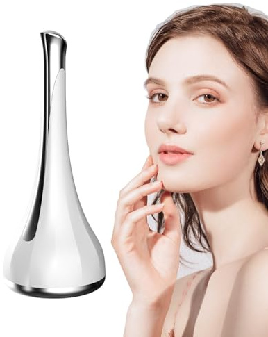 Dispositivo facial de microcorriente, instrumento de belleza de elevación de doble cara, introducción magnética, masajeador de elevación facial y cuello para mujeres