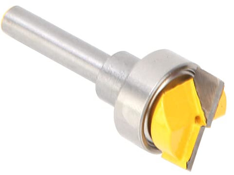 Schablonenfräser, Holzbearbeitungswerkzeug für MDF, Massivholz, Spanplatten und Sperrholz – 1/4 Schaft