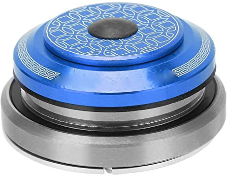 RiToEasysports Fahrrad-Steuersatz, 42 X 52 Mm, Fahrrad-Lager-Steuersatz, Staubdicht, Rennrad-Vorderradgabel-Vorbau-Steuersatz, Fahrrad-Lagerschalengruppe für Vorderradgabel mit (Blue)