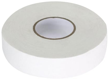 Hockeyklubba greppband | 2,5 cm x 25 m tejp, halkfri och vattentät rackettejp, lämplig för ishockey, racket, basebolls, softbollar, golfklubbor, fiskespön