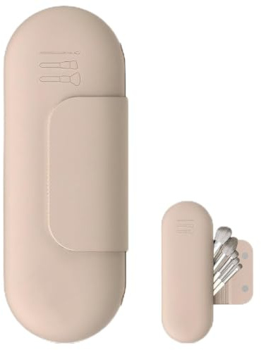 Silikon Make Up Pinsel Aufbewahrung Box,Travel Covers mit Magnetverschluss