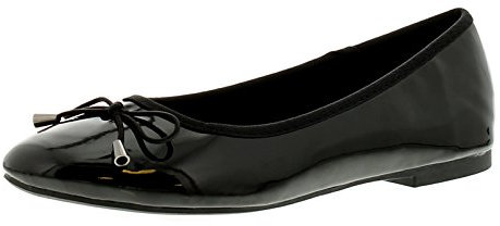Platino Brittany 2 Womens Flat Shoes Black 3 UK