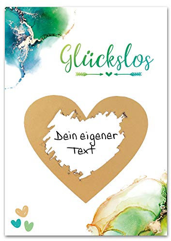 JoliCoon 5 Rubbellose selber machen - Deine personalisierte Geschenke Überraschung - Rubbelose zum Selber Beschriften - Gutschein-Rubbelkarten