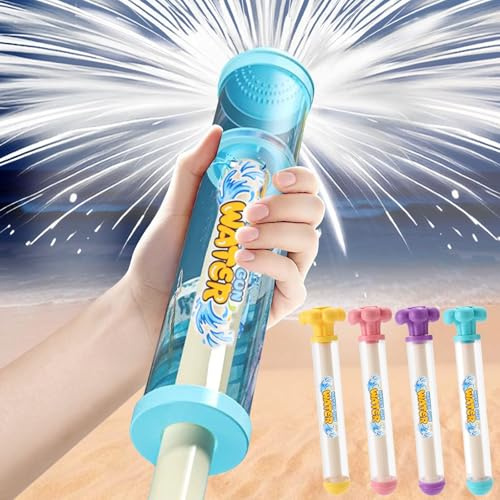 4 stycken fyrverkerier vattenpistol, vattensprutpistol leksak, vattenleksaker för barn, vuxna, utomhus, brandarbete, vattenspruta för pool, strand, sommarfest utomhus.
