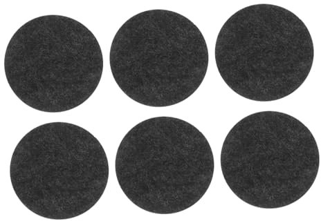 Zerodeko 6 Pièces sous Verres Ronds Feutre Absorbant Lot de Dessous de Pot pour Plantes Intérieur et Extérieur Protection pour Meubles Design Moderne et Élégant