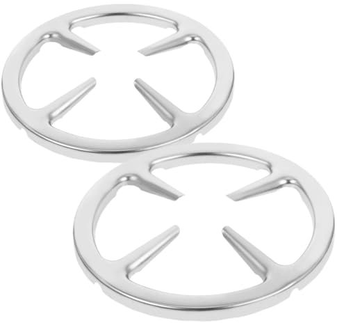 POPETPOP 2 Pièces Support De Cuisinière à Gaz Anneau De Wok Pour Cuisinière Anneau De Wok Pour Fonte