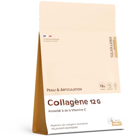 Collagène 12 000mg & Vitamine C – Peau & Articulations – Haut Dosage