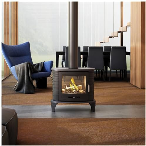 KRATKI Stufa a legna in ghisa KOZA K8 TUNNEL 9kW Ø150mm | Gamma di potenza 5-11kW | Stufa economica ECO-DESIGN | Stufe Retro & Vintage | Stufe Svedesi | Scandinave | Classe energetica A