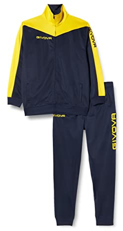 Givova TUTA ROMA TRIACETATO BLU/GIALLO Tg. L
